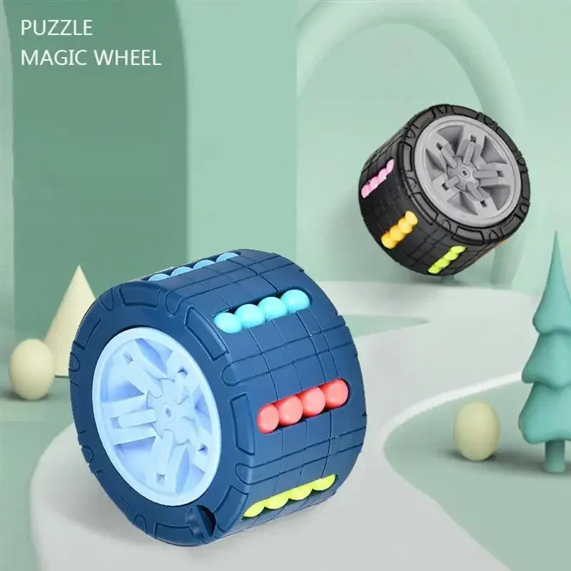 3D Cylinder Rotational Toy